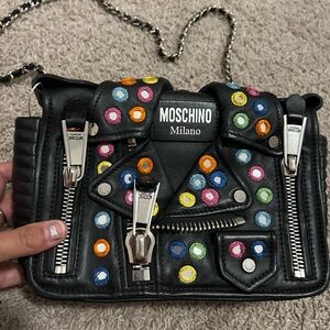Moschino limited edition jacket bag